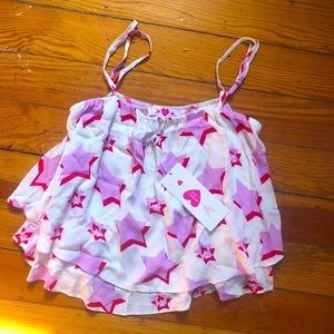 BuddyLove Geena Swing Tank Ruffle Top